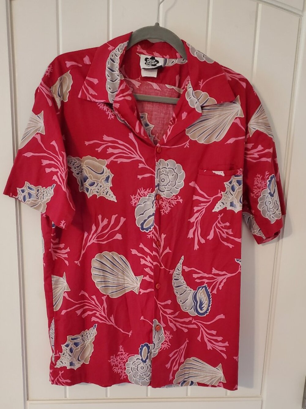 Hilo Hattie Cotton Hawaiian Large Shirt Made in Hawaii